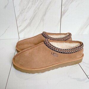 NEW UGG Australia Tasman Causal Slipper Braid Wool Brown Chestnut Mens US 12
